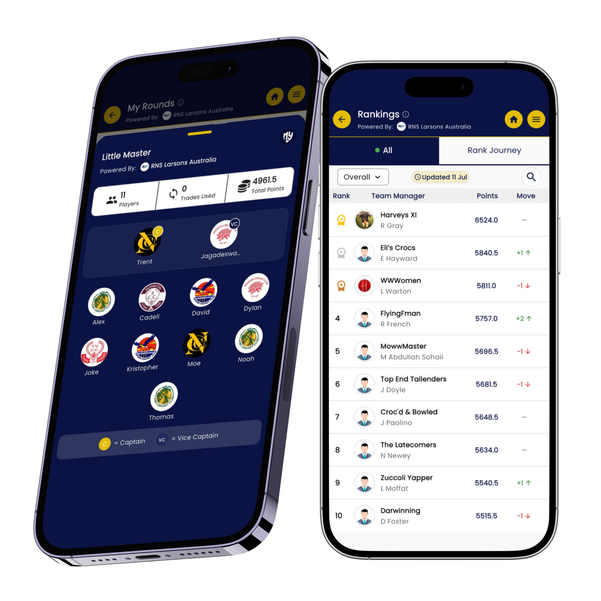 MyClubtap iOS and Android apps